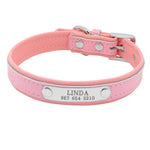 Pet Tag ID Collar-Personalized/Engraved Rhinestone