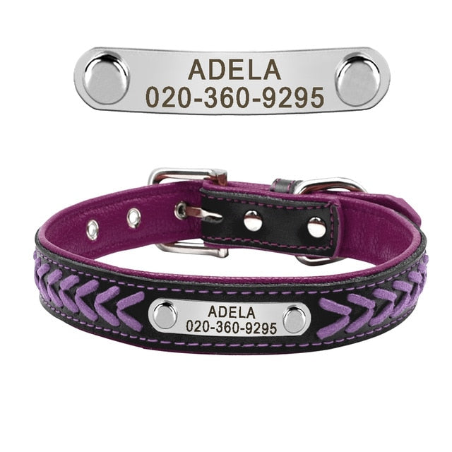 Pet Tag ID Collar-Personalized/Engraved Rhinestone