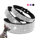 Rhinestone Collar for Small Medium Dogs Cats
