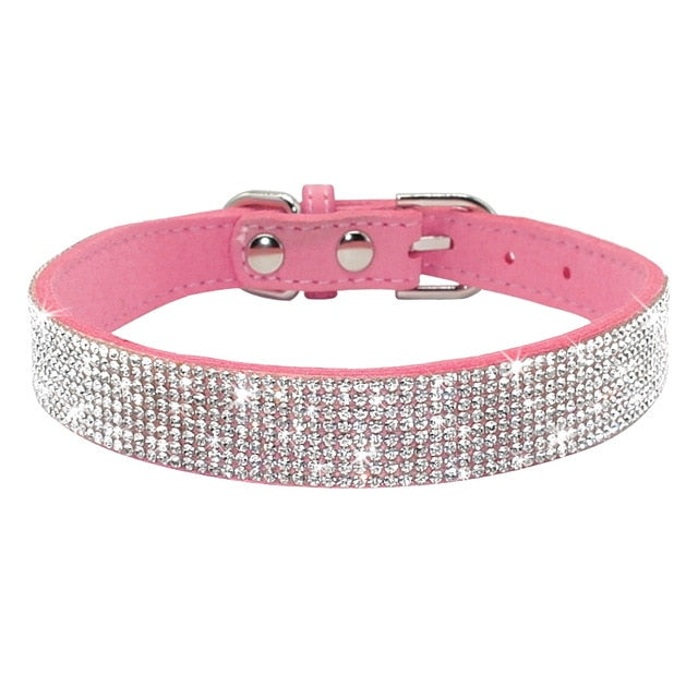 Rhinestone Collar for Small Medium Dogs Cats