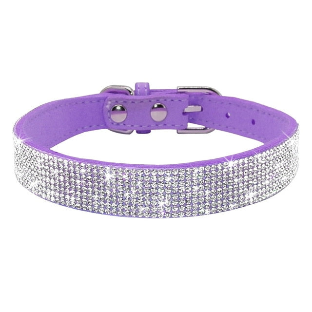 Rhinestone Collar for Small Medium Dogs Cats