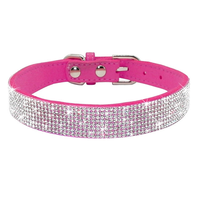 Rhinestone Collar for Small Medium Dogs Cats