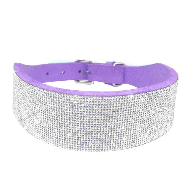 Rhinestone Collar for Small Medium Dogs Cats
