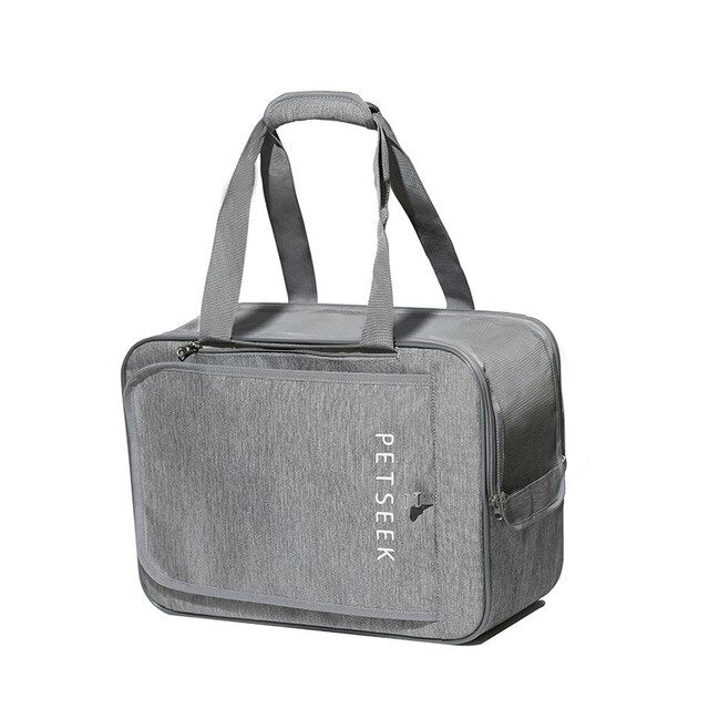 Pet Travel Tote- Soft-Sided Luxury Carrier