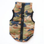 Waterproof Camo Pattern Small Dog Jacket