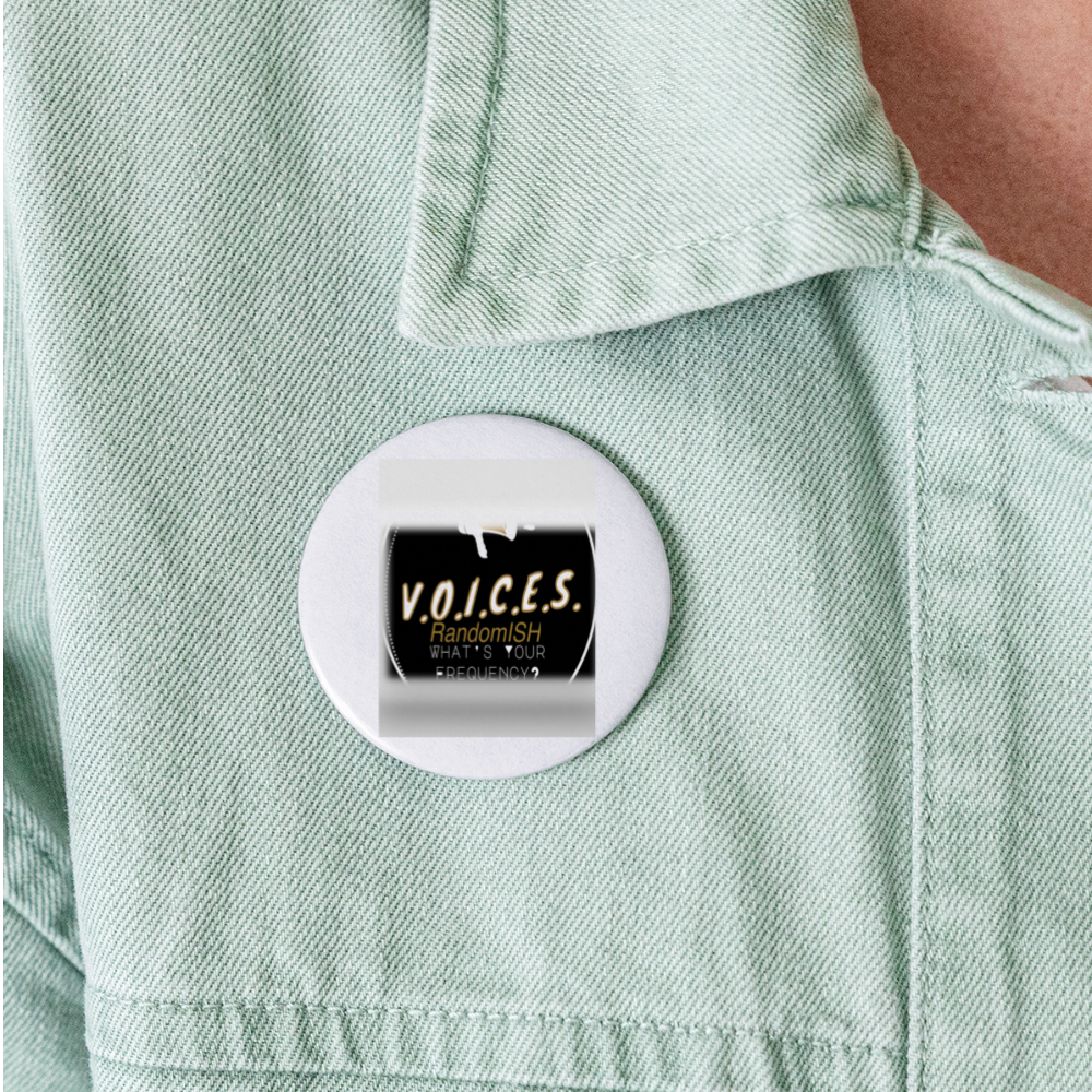 Buttons large 2.2'' (5-pack) - white